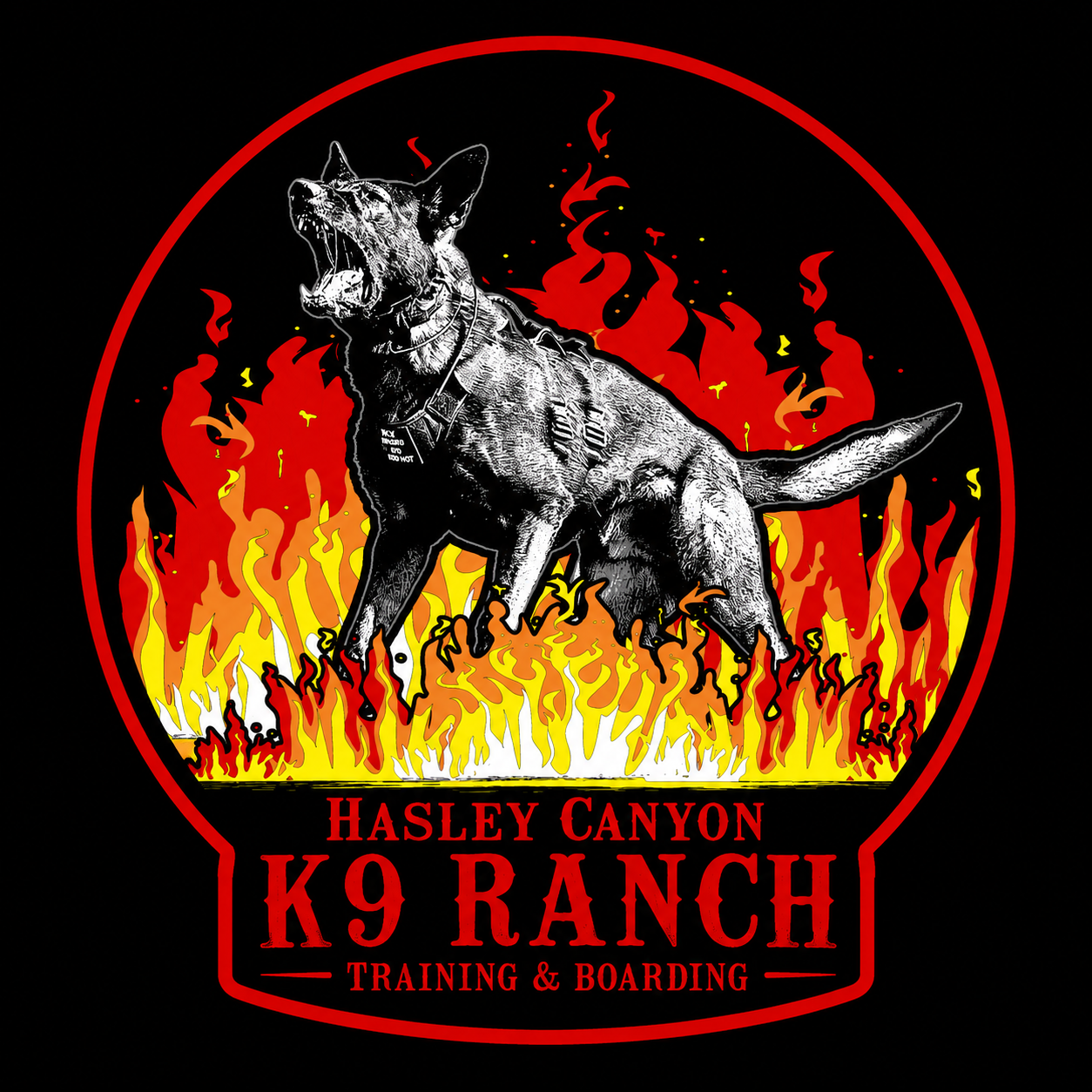 Hasley Canyon K9 Ranch logo
